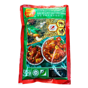Baba's Hot & Spicy Meat Curry Powder 125g
