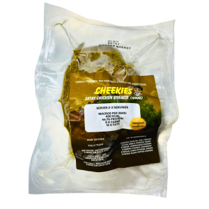 Cheekies Satay Chicken Breast 500g