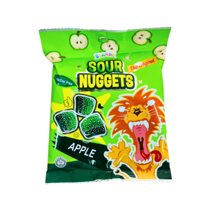 Beardy Sour Nuggets - Apple 45g