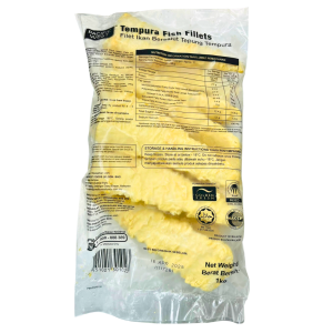 Pacific West Tempura Fish Fillets 1kg