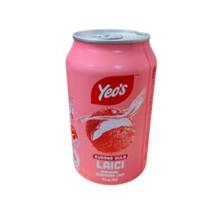 Yeo's Lychee Flavoured Can Drink - Less Sugar 300ml
