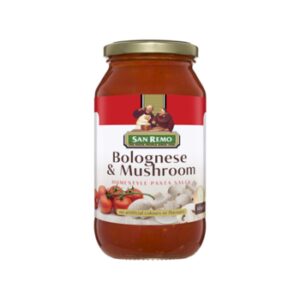 San Remo Bolognese & Mushroom Sauce 500g