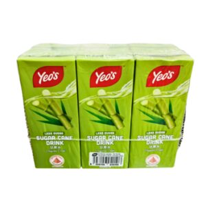 Yeo's Sugar Cane Packet Drink - Less Sugar 6x250ml