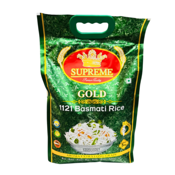 Supreme Gold 1121 Basmati Rice 5kg - OurLocalMart