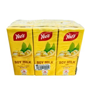 Yeo's Soy Bean Milk Packet Drink - Less Sugar 6x250ml